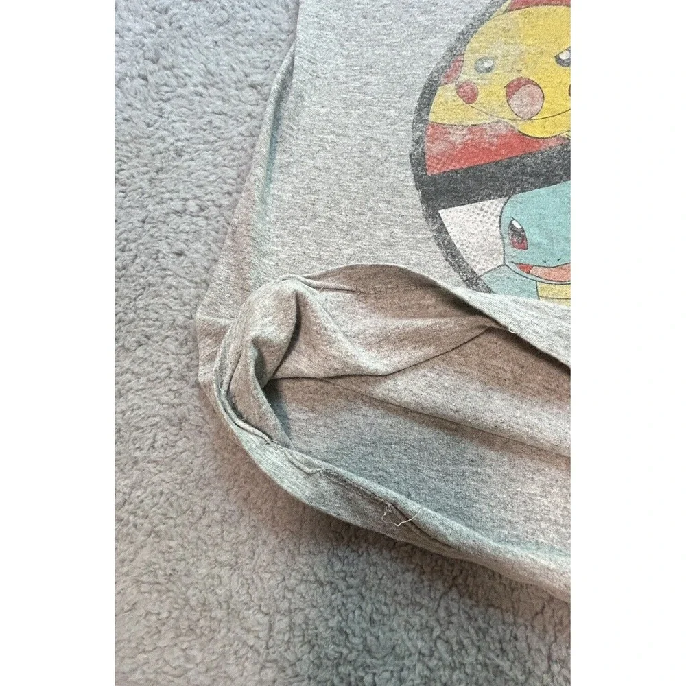 Old Navy Collectabilitees‎ Boys T- Shirt Size XL/TG Gray Pokemon Tee